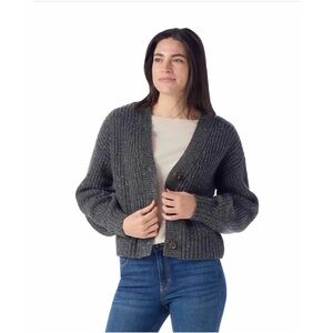 NWT Smartwool Cozy Lodge Merino Wool Alpaca Cardigan Sweater